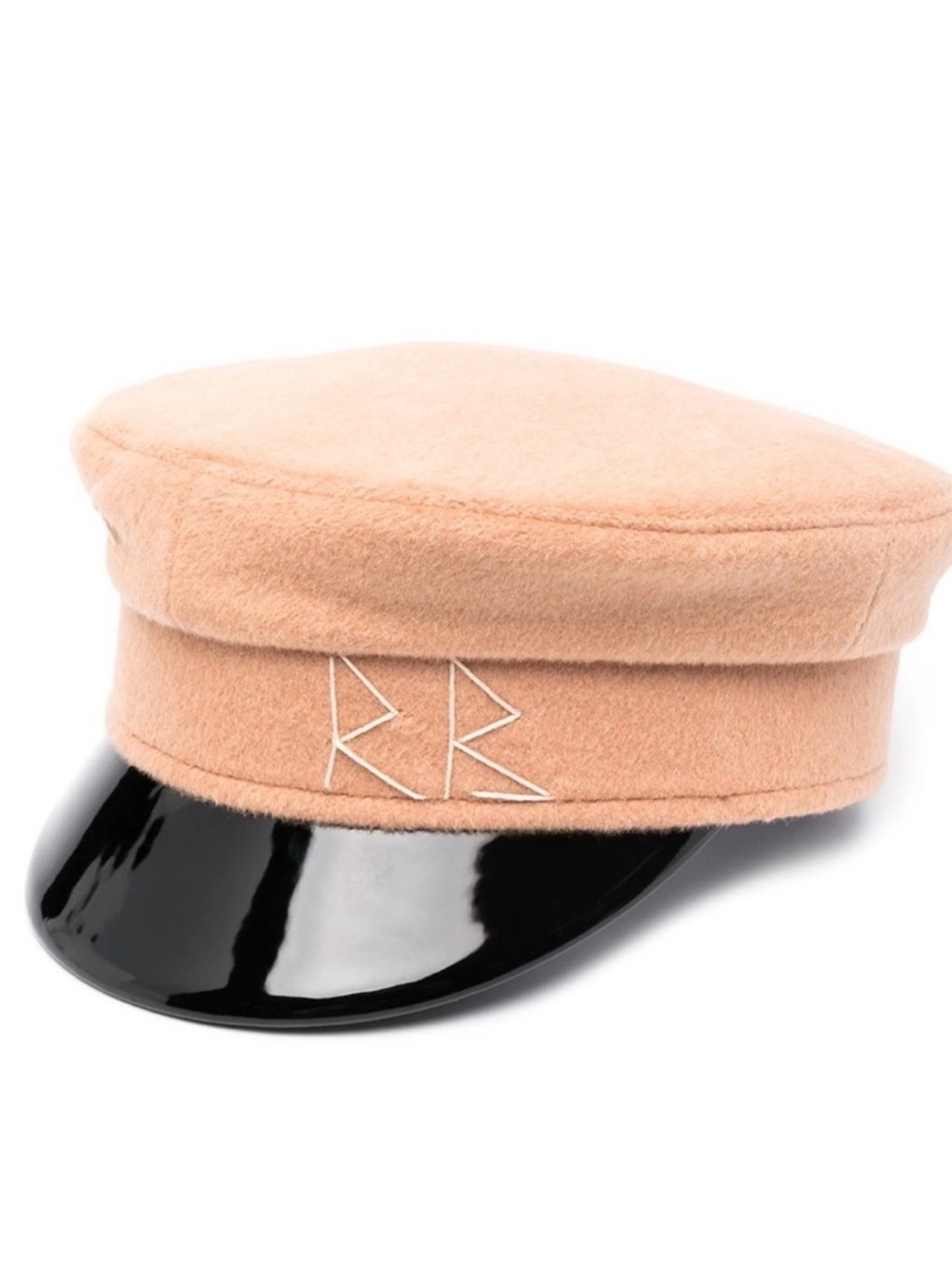 Ruslan Baginskiy Tan and Black Baker Boy Cap